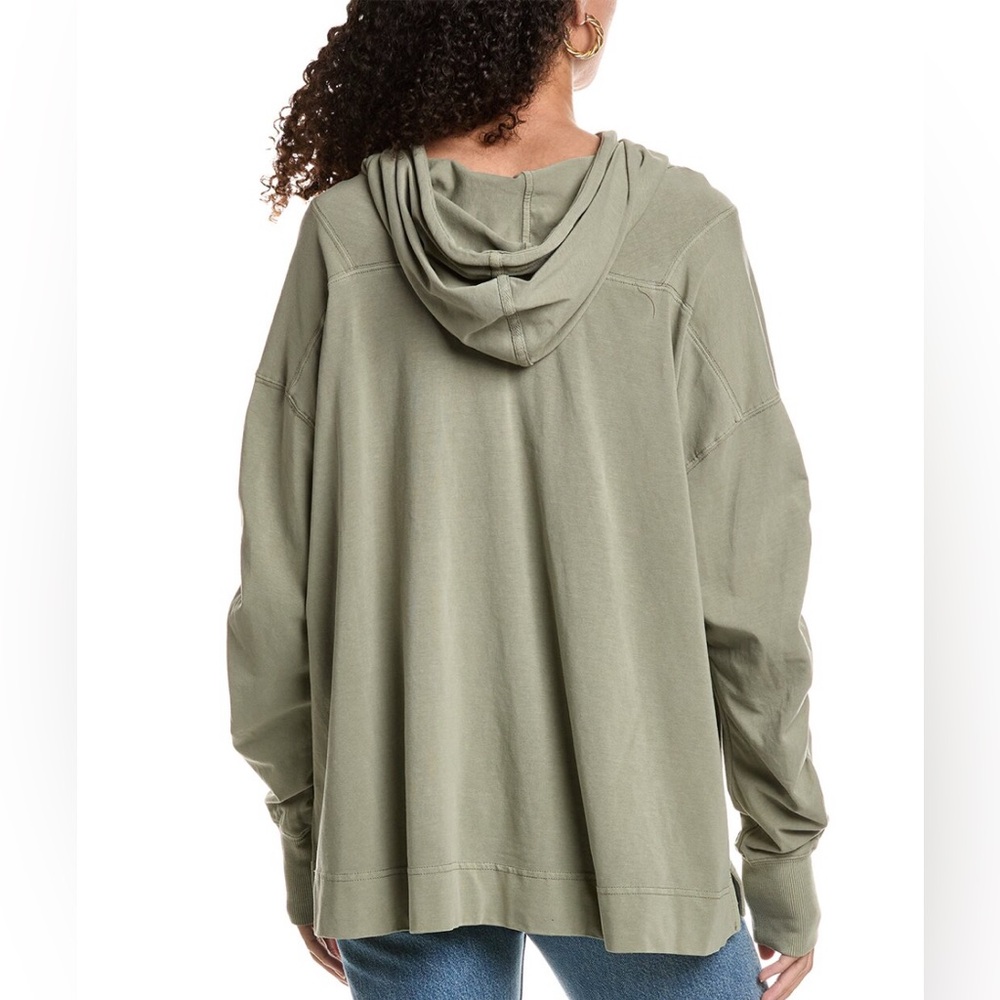 FP MOVEMENT Hot Shot Hooded Layer S 25” p2p Sage Stone NWT - Picture 6 of 10